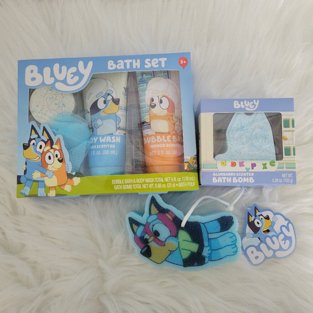 Bluey Bath Set Bundle